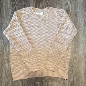 Old Navy Beige Knit Sweater